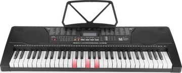 ORGANY ELEKTRONICZNY Z FUNKCJĄ NAUKI GRY KEYBOARD +STATYW