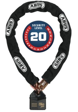 ABUS Łańcuch 37RK/80 14KS/120 Black Loop /SL20/