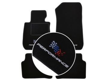 Autokoberce Bmw 5 E39 (1996-2003) 2x Flaga Performance
