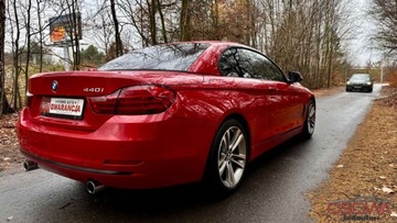 BMW Seria 4 F32-33-36 Cabrio 440i 326KM 2017 BMW Seria 4 440i Kabriolet head up 40 tys km jedyna w takim kolorze zamia, zdjęcie 2