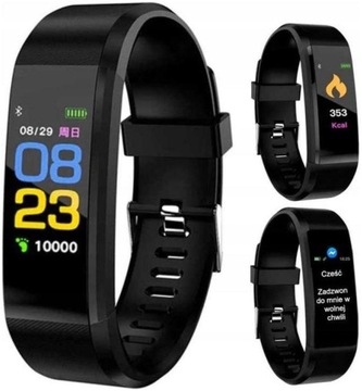 SMARTBAND PLUS PULSOMETR OPASKA FIT SMARTWATCH