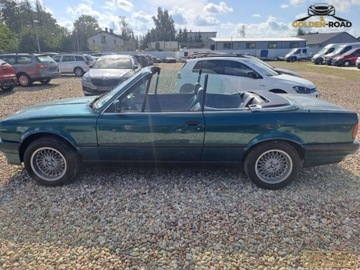 BMW Seria 3 E30 Cabrio 318 i 113KM 1992 BMW Seria 3 318 cabrio skora wspomaganie alu nowy dach i lakier oplacony, zdjęcie 17
