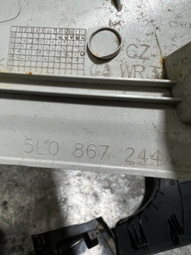 SKODA YETI 5L 5L0 РЕМЕНЬ КРЫШКИ Б СТОЙКИ Б ЛЕВЫЙ ПРАВЫЙ