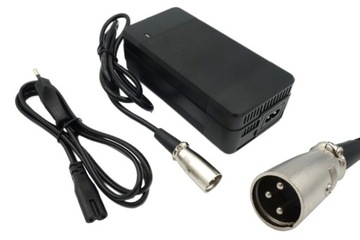 ŁADOWARKA DO ROWERU ELEKTRYCZNEGO ZASILACZ 48V XLR 3pin 54,6V