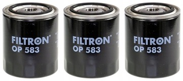 3× FILTRON OP 583 FILTR OLEJE