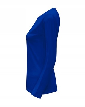 T-SHIRT DAMSKA koszulka z długim rękawem JHK TSRL CMF LS niebieska RB r. L