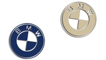 Наклейка с логотипом BMW в различных цветах!