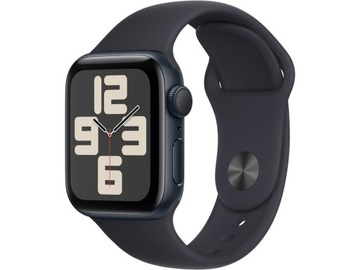 Apple Watch SE (2 Gen.) 40mm GPS Midnight Północ Czarny KOMPLET JAK NOWY