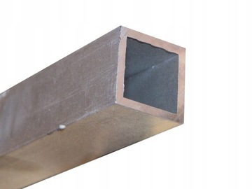 RURA ALUMINIOWA PROFIL KWADRAT 12x12x1 | 70cm
