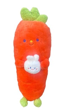 Maskotka *MARCHEWKA* OGROMNA XXL 80 CM, REWELACYJNA JAKOŚĆ