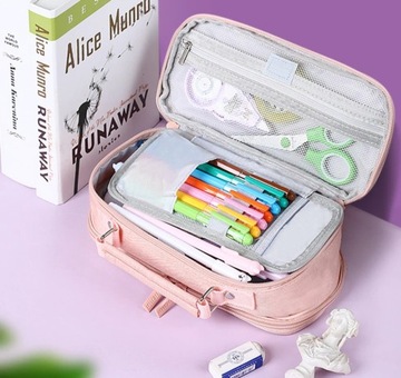 ШКОЛЬНАЯ СУМКА-КОСМЕТИКА БОЛЬШОЙ ВМЕСТИТЕЛЬНОСТИ