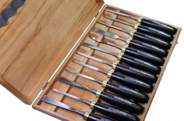 Набор стамесок по дереву Holzmann SCH12TLG, 12 шт.