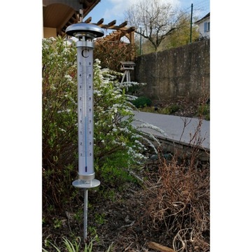 TFA 12.2057.54 SOLINO жидкостный садовый термометр с подсветкой, очень большой