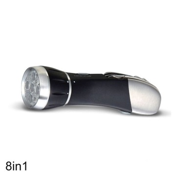 DRIVER'S ESSENTIAL 8-в-1 — МУЛЬТИИНСТРУМЕНТ С ФОНАРЬЕМ