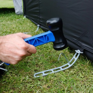 Drabinka naciąg gumowy przedsionka namiotu gumka 10szt. 23cm