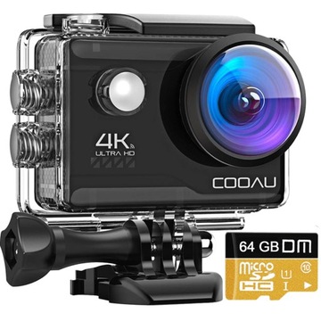 KAMERA SPORTOWA 20MP WIFI 4K 60FPS KAMERY GO PRO 64GB KARTA