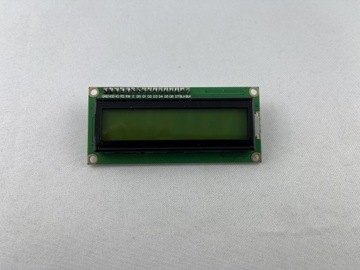 ЖК-ДИСПЛЕЙ 1602 2x16 I2C КОНВЕРТЕР черные символы желто-зеленый фон