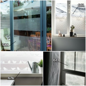 Витражи из фольги, витражи, декоративные узоры, размер 45x25 см