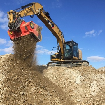 Просеивающий ковш АЛЛУ, серия DL, от 4 до 12т.