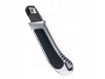 НОЖ ДЛЯ ОБОЕЙ 18мм МЕТАЛЛ + НАБОР ЗАПАСНЫХ ЛОЖЕНИЙ НОЖ ДЛЯ ОБОЕЙ