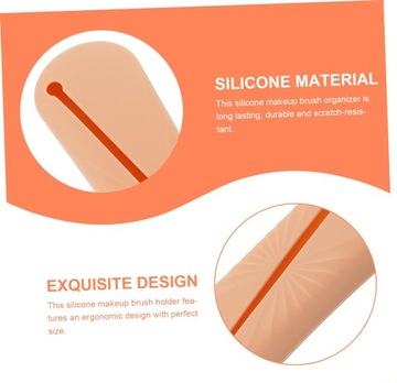 2 кисти для макияжа, силиконовая дорожная косметичка