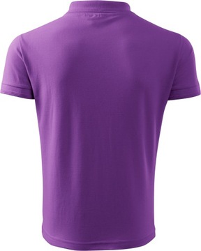 Koszulka POLO męska sportowa PREMIUM fioletowy