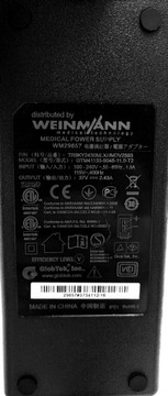 Оригинальный блок питания Weinmann, 37В, 90Вт, 2,43А