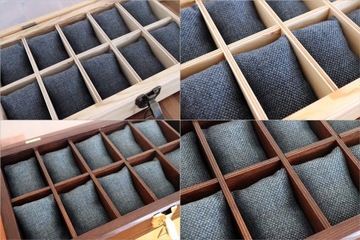 ДЕРЕВЯННАЯ КОРОБКА ДЛЯ 6 ЧАСОВ РУЧНОЙ РАБОТЫ