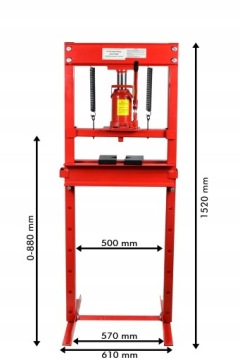 ГИДРАВЛИЧЕСКИЙ ПРЕСС 20Т 20ТОН 2xПЛАСТИНЫ