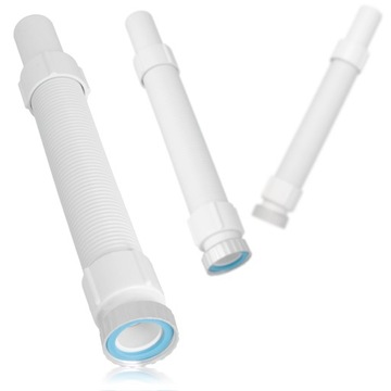 ГИБКИЙ сифон 5/4х32 мм Слив для раковины УСИЛЕННАЯ Труба полусифонная