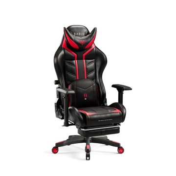 Игровое кресло Diablo X-Ray 2.0 Normal Size: черный и красный