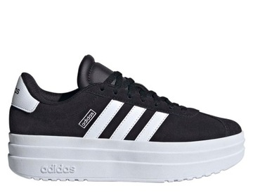 Женские туфли, кроссовки на платформе, черные adidas VL COURT BOLD IH4777 38 2/3