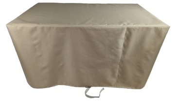 POKROWIEC NA MEBLE OGRODOWE STÓŁ 220x220x80 BEŻOWY