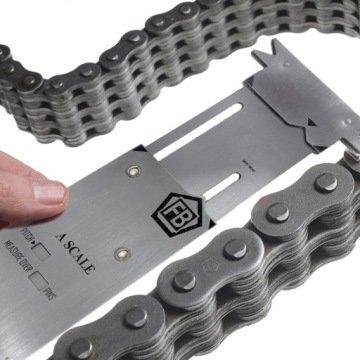 ИЗМЕРИТЕЛЬ ИЗНОСА ЦЕПИ ПРАВИЛА ИЗМЕРЕНИЯ FB UDT METAL