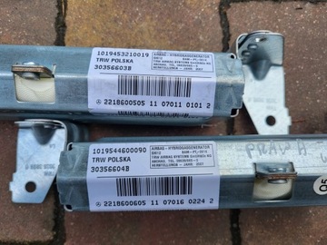 ПОДУШКА БЕЗОПАСНОСТИ ЗАДНЯЯ ПРАВАЯ ПРАВАЯ ЛЕВАЯ MERCEDES CL W216