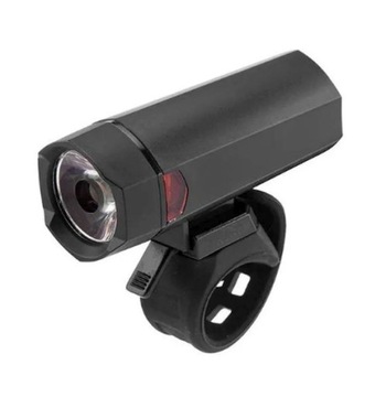 Lampka rowerowa PRZÓD - Dioda LED 1 Wat - 40 lumen z soczewką, bateryjna