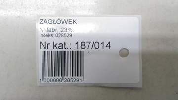 CITROEN C3 III PODHLAVNÍK CENTRÁLNÍ ZADNÍ 16-19
