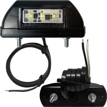 LAMPA OŚWIETLENIA TABLICY REJESTRACYJNEJ LED 12V