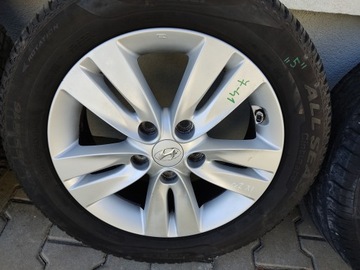 KOLA PNEUMATIKY LETNÍ RÁFKY HLINÍK HYUNDAI IX20 16 5X114.3 6J 2009-2019