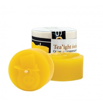 Forma silikonowa do świec z wosku tealight Świnka