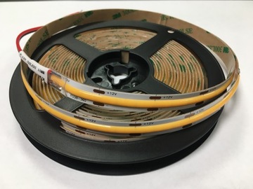 Taśma LED COB ciepła 3000K 10W/m 12V IP20 Ra>90