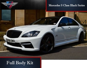 MERCEDES S TŘÍDA W221 BODY KIT BLACK + SERIES