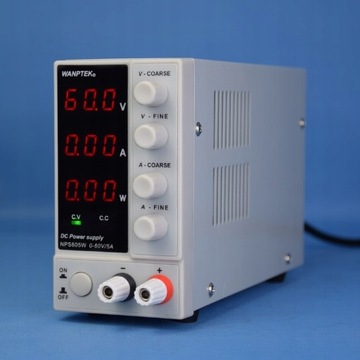 Лабораторный блок питания WANPTEK NPS605W ​​0-60В 0-5А