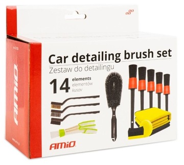 БОЛЬШОЙ НАБОР ДЕТАЛИ ДЛЯ ЧИСТКИ, МОЙКИ АВТОМОБИЛЯ, КОЛЕС, ПОКРАСКИ ШИН