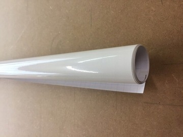 БЕЛАЯ ПЛЕНОЧНАЯ ОБЛИЦОВКА БЕЛАЯ ГЛЯНЦЕВАЯ 152см HQ