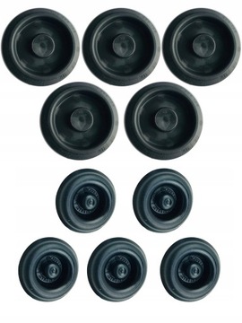 KOREK PODŁOGI GUMA PROGU SKODA VW 15mm 40mm 10szt