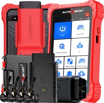 Tester Diagnostyczny AUTOXSCAN RS950 PROTS POLSKI + programator TPMS