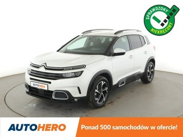 Citroen C5 Aircross SUV 1.2 PureTech 130KM 2019 Citroen C5 Aircross 1.2 Benzyna Shine Nawigacja