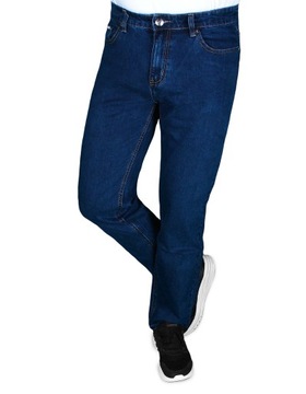 SPODNIE MĘSKIE JEANSOWE SAROL W50 L32 W130-134 cm