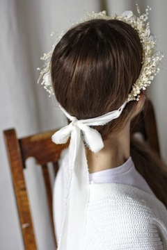 Венок для причастия № 1 НАТУРАЛЬНЫЕ СУШЕННЫЕ РАСТЕНИЯ.